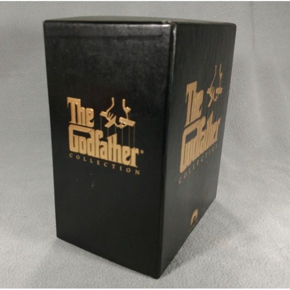 THE GODFATHER COLLECTION COMPLETE TRILOGY VHS 6 TAPE BOX SET VGUC ANB - Picture 5 of 5
